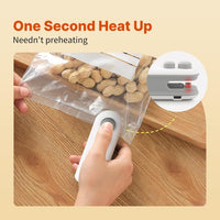 2-in-1 Mini USB Heat Sealer & Cutter – Portable Food Bag Sealer